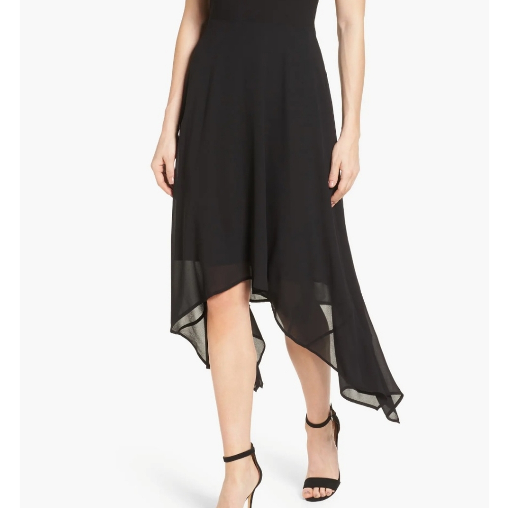 Authentic Michael Kors Handkerchief-Hem Georgette… - image 5